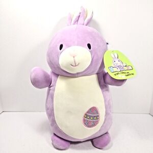 Squishmallows HugMees Amanda Purple Bunny Rabbit 2019 Easter Hug Mees Plush